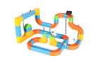 Magnetic Building Blocks Race Track and Trains Set 140 Pieces 6