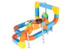 Magnetic Building Blocks Race Track and Trains Set 140 Pieces 5