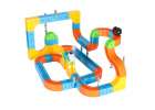 Magnetic Building Blocks Race Track and Trains Set 140 Pieces 4