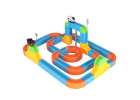 Magnetic Building Blocks Race Track and Trains Set 140 Pieces 19
