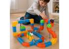 Magnetic Building Blocks Race Track and Trains Set 140 Pieces 10
