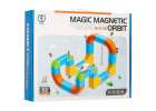 Magnetic Building Blocks Race Track and Trains Set 65 Pieces 9