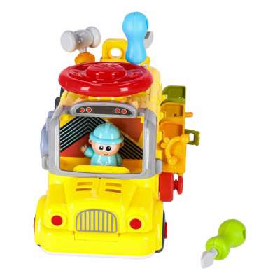 Manipulative bus for screwing 6in1 screws screwdrivers
