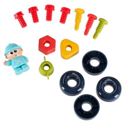 Manipulative bus for screwing 6in1 screws screwdrivers