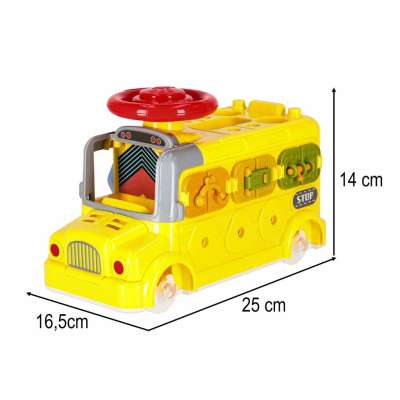 Manipulative bus for screwing 6in1 screws screwdrivers