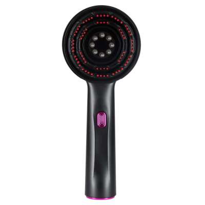 Massage brush scalp massager oil applicator USB black