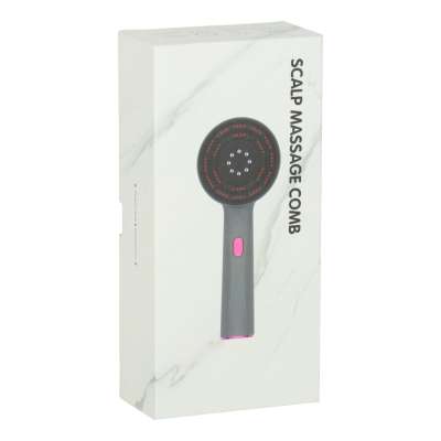 Massage brush scalp massager oil applicator USB black