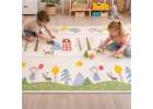 Mata edukacyjna piankowa dwustronna składana 150x200cm drzewa misie 11