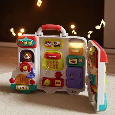 Mini educational folding car board