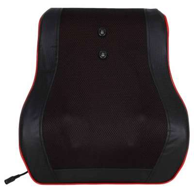 Neck and back massage pillow with remote control and heating function