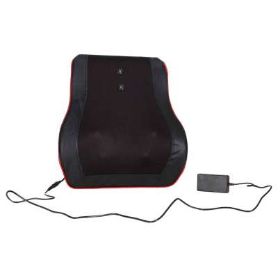 Neck and back massage pillow with remote control and heating function