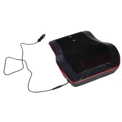 Neck and back massage pillow with remote control and heating function