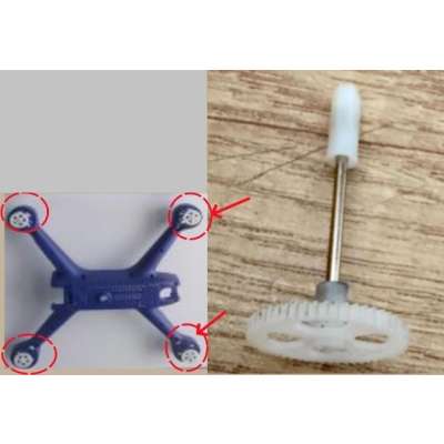 Part Drone RC Syma X31 propeller drive pinion