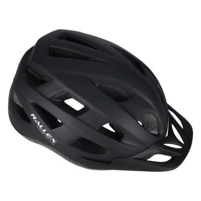 RALLEX Women's bicycle helmet men's adjustable black L 58-62cm