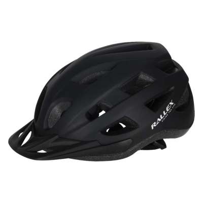 RALLEX Women's bicycle helmet men's adjustable black M 54-58cm