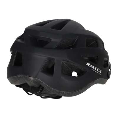 RALLEX Women's bicycle helmet men's adjustable black M 54-58cm