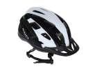 RALLEX Women's bicycle helmet men's adjustable black and white L 58-62cm 5