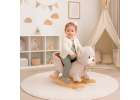 Rocking teddy bear plush rocker with soft seat 12