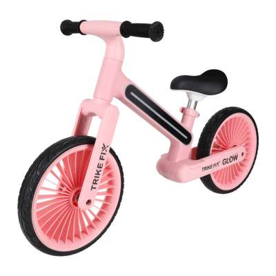 Rowerek biegowy Trike Fix Glow LED różowy