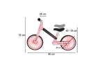 Rowerek biegowy Trike Fix Glow LED różowy 12