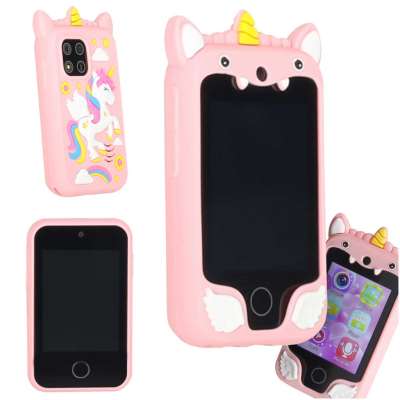 Smartphone for kids with camera 8GB card pink unicorn