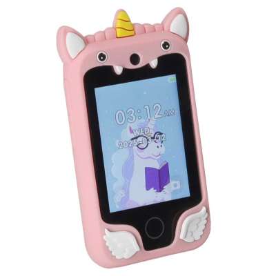 Smartphone for kids with camera 8GB card pink unicorn