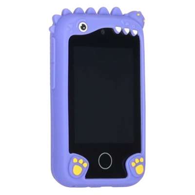 Smartphone for kids with camera 8GB memory card blue dinosaur
