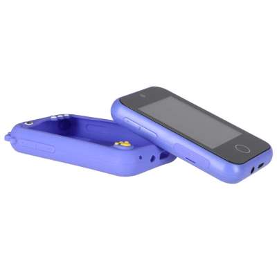 Smartphone for kids with camera 8GB memory card blue dinosaur