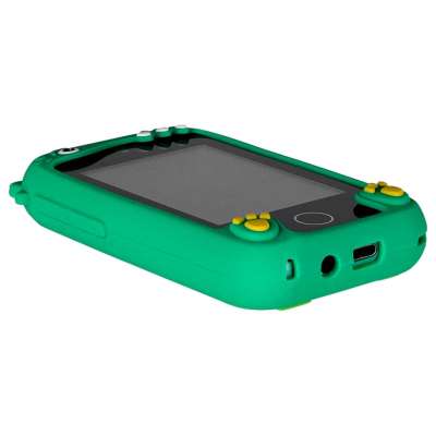 Smartphone for kids with camera 8GB memory card green dinosaur