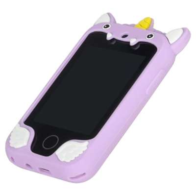 Smartphone for kids with camera 8GB memory card purple unicorn