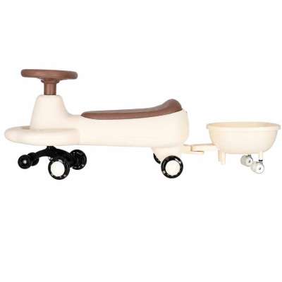 Swing Fix S5 LED Gravity Ride-On with Trailer Glowing Wheels and Music