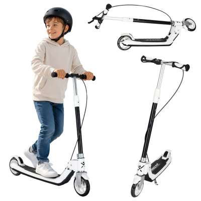 TRIKE FIX children's scooter two-wheel LED folding double brakes black