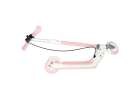 TRIKE FIX children's scooter two-wheel LED folding double brakes pink 7