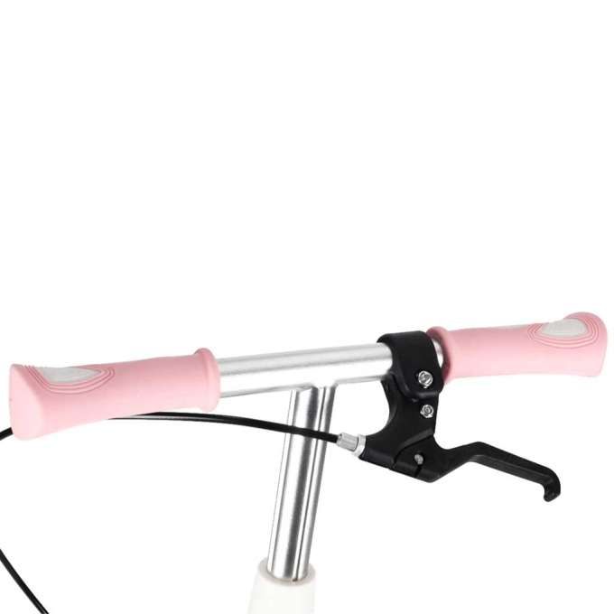 TRIKE FIX children's scooter two-wheel LED folding double brakes pink