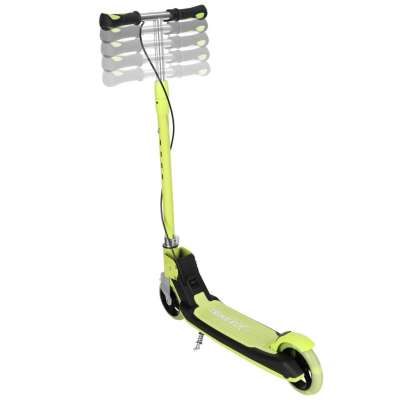 TRIKE FIX kids scooter two-wheel LED folding double brakes neon green