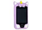 Telefon smartfon dla dzieci aparat kamera karta 8GB fioletowy jednorożec 2