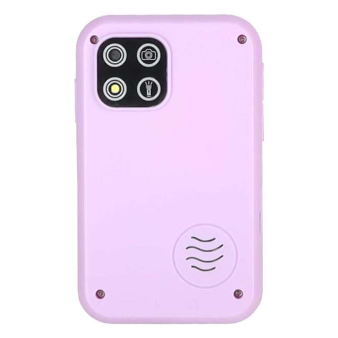 Telefon smartfon dla dzieci aparat kamera karta 8GB fioletowy jednorożec