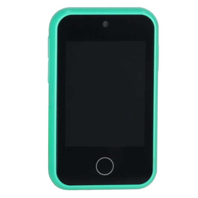 Telefon smartfon dla dzieci aparat kamera karta 8GB zielony dinozaur