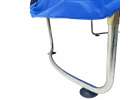 Trampoline for children garden ball net basketball 155cm blue 8