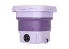 Travel automatic washing machine mini portable folding 8l purple 2