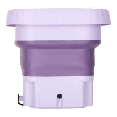 Travel automatic washing machine mini portable folding 8l purple