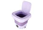 Travel automatic washing machine mini portable folding 8l purple 5
