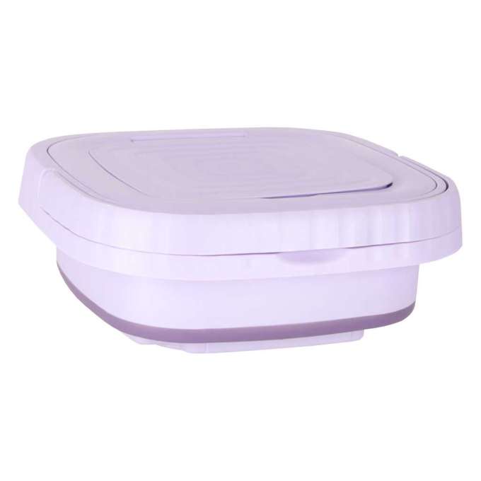 Travel automatic washing machine mini portable folding 8l purple