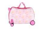 Travel suitcase for children on wheels hand luggage unicorn 3