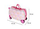 Travel suitcase for children on wheels hand luggage unicorn 13