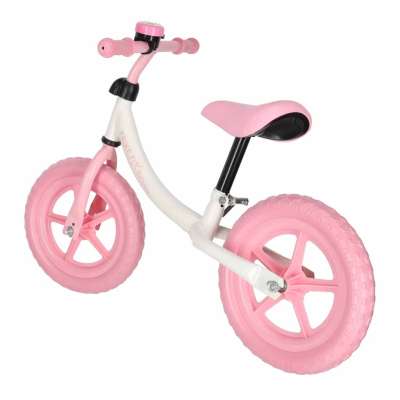 Trike Fix Balance cross-country bicycle with bell pink
