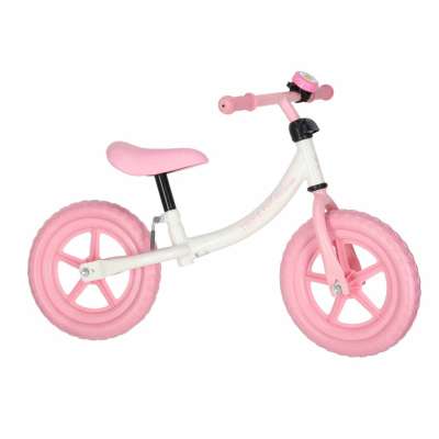Trike Fix Balance cross-country bicycle with bell pink