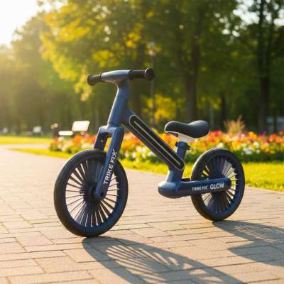 Trike Fix Glow LED cross-country bicycle navy blue
