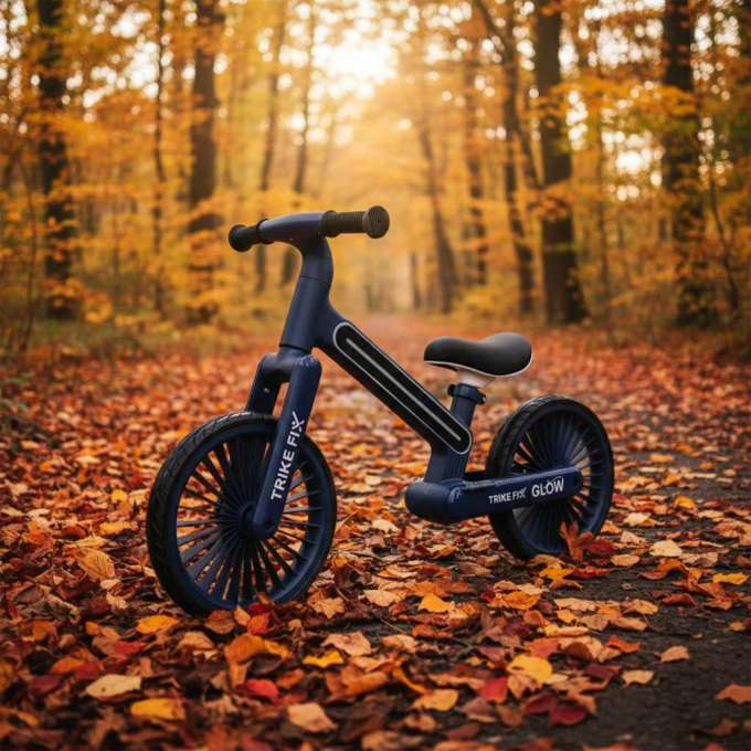 Trike Fix Glow LED cross-country bicycle navy blue