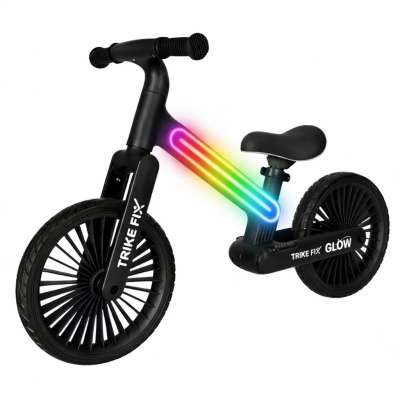 Trike Fix Glow cross-country bike LED black
